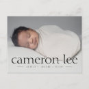 Search for baby birth postcards Gender neutral