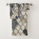 Search for black and silver bath towels Pattern