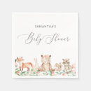 Search for woodland baby shower napkins Whimsical