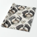 Search for shih tzu wrapping paper Dogs