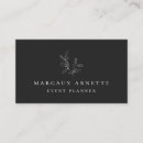 Search for black and silver business cards Simple