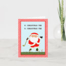 Search for funny golf christmas cards Golfer
