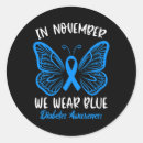 Search for awareness butterfly stickers November