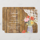Search for mason jar rehearsal dinner invitations Wood