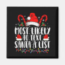 Search for santa magnets Party