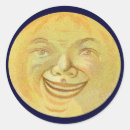 Search for smiling moon stickers Illustration