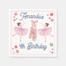 Search for ballet napkins Girl