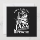 Search for jazz band invitations Sax