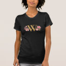 Search for letter tshirts Black