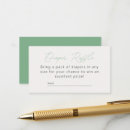 Search for diaper raffle enclosure cards Script
