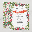 Search for berry christmas invitations Holly