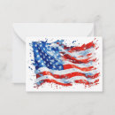 Search for independence day note cards Red white and blue