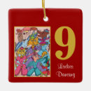 Search for ladies christmas tree decorations Twelve days of christmas