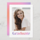 Search for lavender graduation invitations Cute