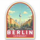 Search for berlin travel stickers Tv tower