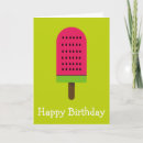 Search for watermelon birthday cards Popsicle