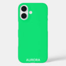 Search for aurorae iphone cases Green