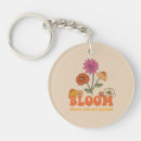 Search for 1960s key rings Flower power