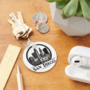 Search for west rounded key rings California