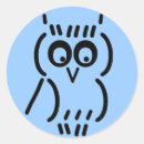 Search for cute owl art stickers Bird