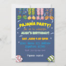 Search for pajama birthday invitations Slippers