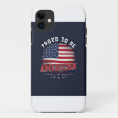 Search for proud to be an american iphone cases Red white blue