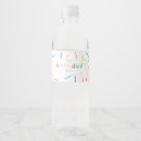 Search for birthday water bottle labels Modern