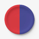Search for red and blue graduation plates Modern