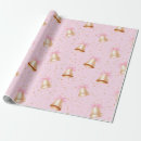 Search for bells wrapping paper Pink