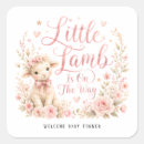 Search for little lamb baby shower stickers For her