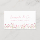 Search for stem business cards Floral