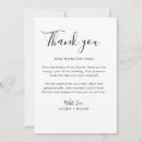 Search for minimalist wedding thank you cards Script
