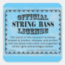 Search for string bass Temperamental musician