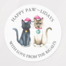 Search for minimalist cat stickers Unique