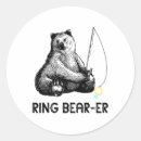 Search for bear wedding stickers Camping