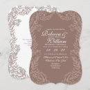 Search for botanical rustic wedding invitations Vintage