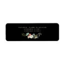 Search for wedding floral return address labels Rustic