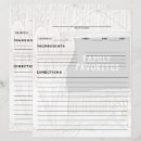 Search for binder inserts recipe cards Bridal shower