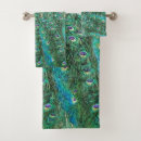 Search for peacock bath towels Emerald