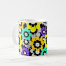 Search for purple daisy mugs Retro