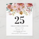 Search for 30th 4x5 invitations Girly