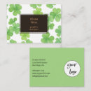 Search for clover business cards Logo