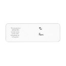 Search for aged paper return address labels Old