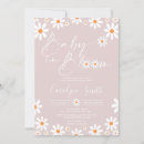 Search for daisies invitations Baby in bloom