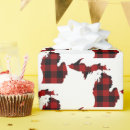 Search for michigan wrapping paper Plaid