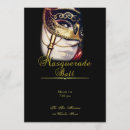 Search for black and gold masquerade party invitations Mardi gras