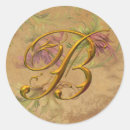 Search for monogram b stickers Bride
