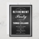 Search for black and white retirement invitations Women