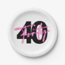 Search for 40th birthday plates Over the hill