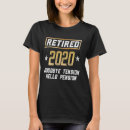 Search for funny goodbye tshirts Pension